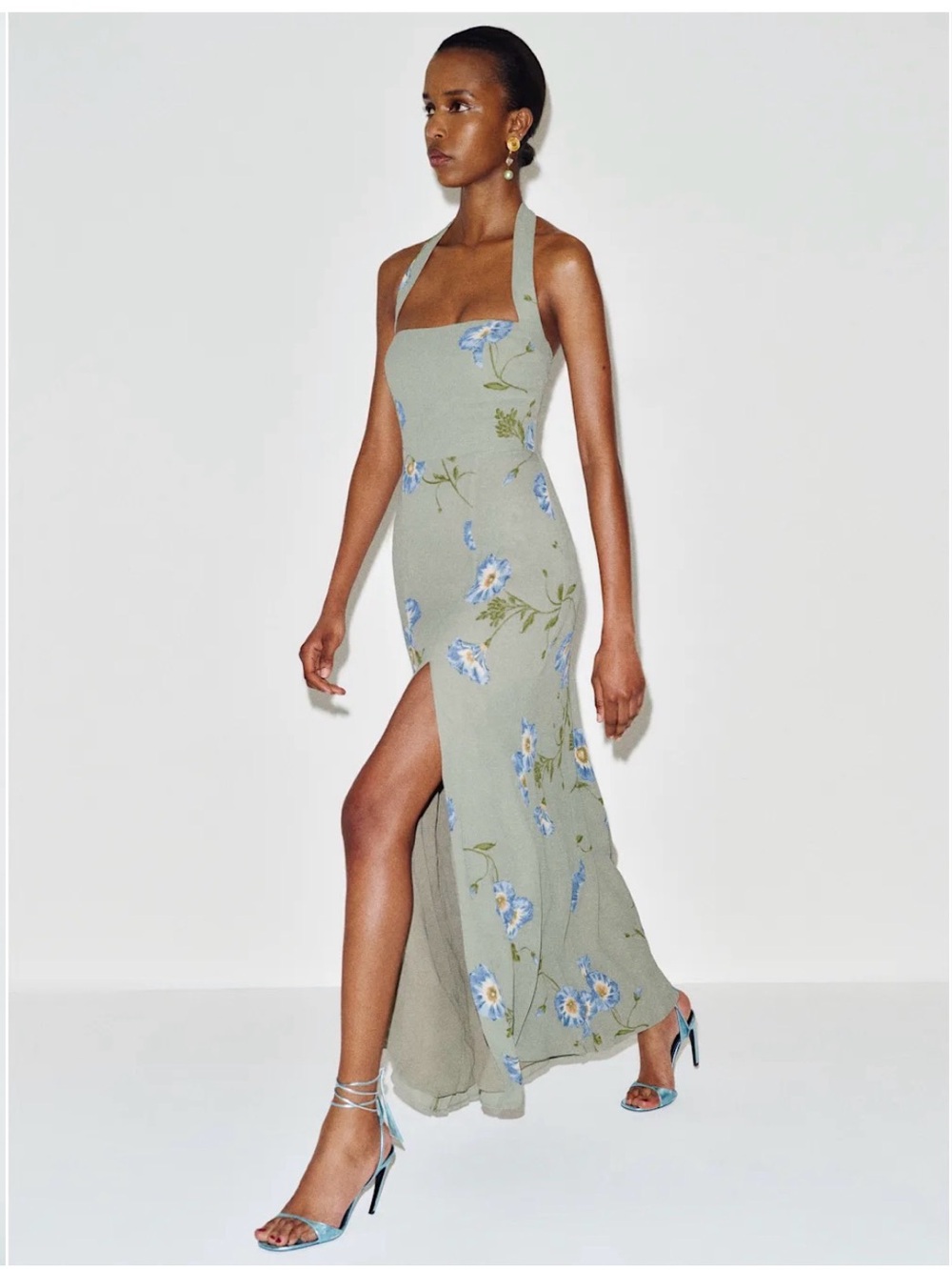 Reformation Jovelle Dress in color song - Picture 2 of 3
